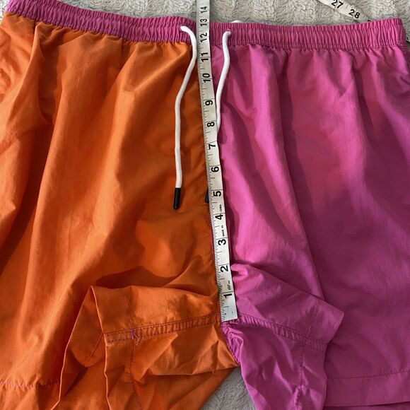 Solid & Striped Classic Straight Leg Color Block Swim Shorts Mens XXL - Picture 12 of 13